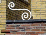 Ornament aan het balkon.
<br/>
Gert-Jan Lobbes, 2019